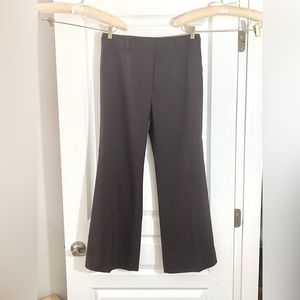 Trina Turk Mid Rise Boot Cut Brown Pants